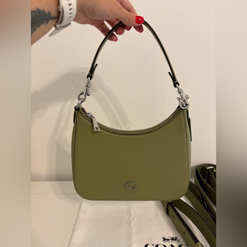 Coach Green Hobo Crossbody - Picture 2 of 7
